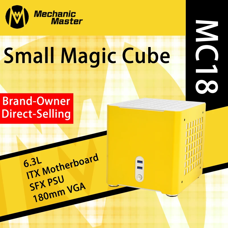 

Mechanic Master MC18-Magic Cube Mini ITX Computer Case GAMING PC Gabinete Computador