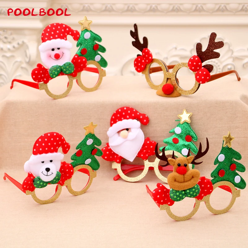 Новые очки Мультяшные рога для пожилых людей рождественские детские игрушки