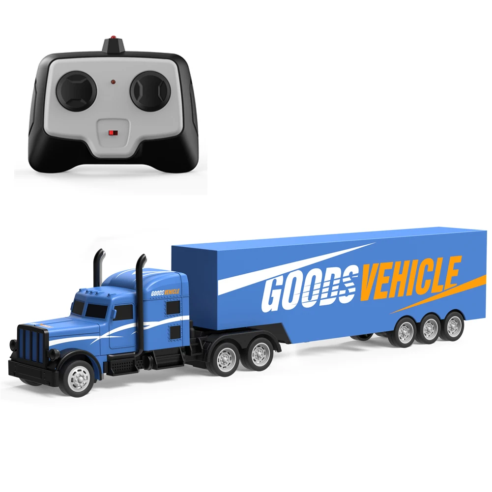 2.4G Vehicle Toy Car USB Charging Model Children Engineering Gift RC Truck Simulation Kids Remote Control Funny Electronic | Игрушки и