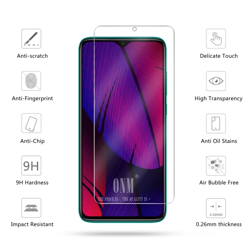 Закаленное стекло для Xiaomi Redmi Note 8 T/Note 8 Pro, защита экрана 2.5D 9 H, закаленное стекло для Redmi Note 8, защитная пленка