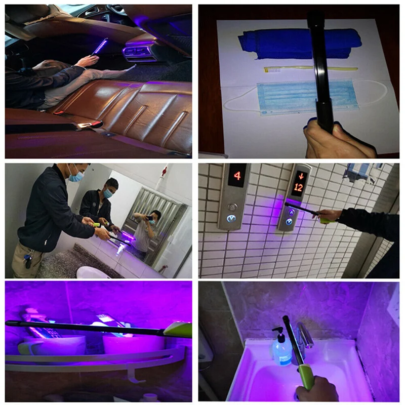 Portable UV-C Light UV Lamp Ultraviolet Handheld USB for Home Room Office Travel MJJ88 | Освещение