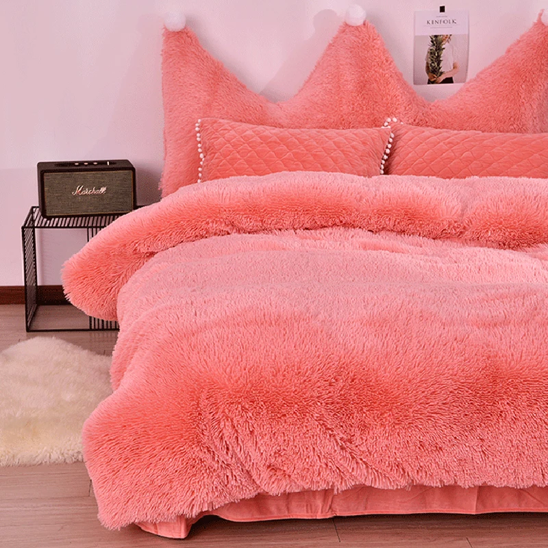 Теплое одеяло JUSTCHIC осень зима норковый кашемир + Кристальный флис AB