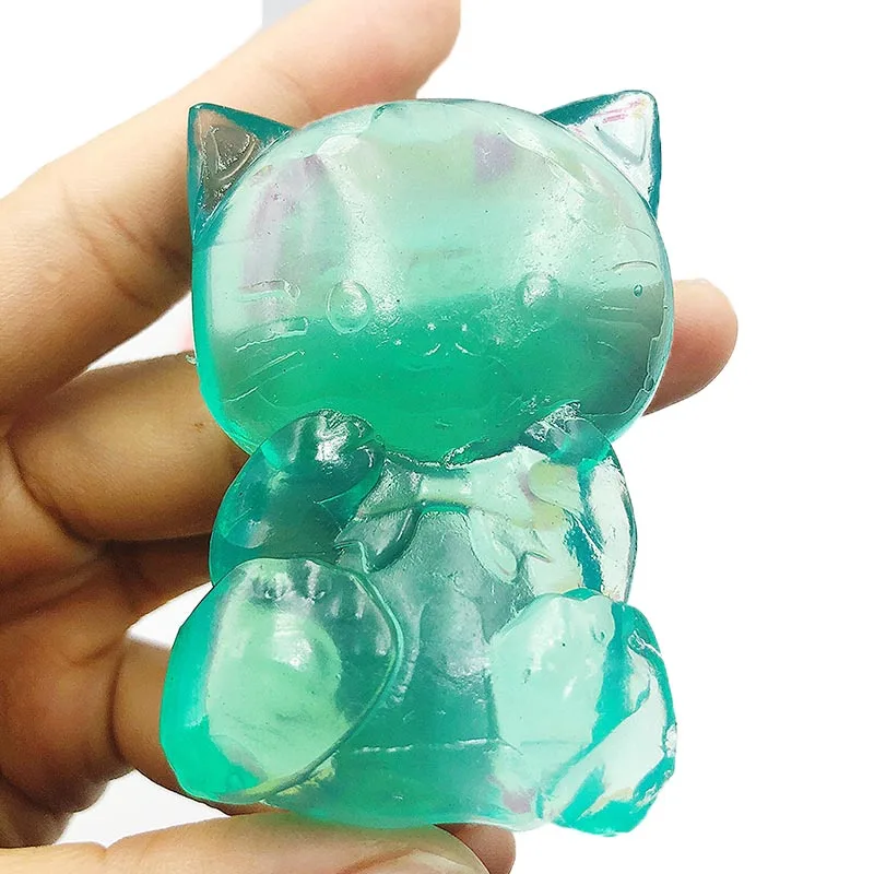 Милый Mochi мягкий Кот липкий медленно поднимающийся Squeeze Исцеление забавные дети Kawaii Дети, игрушки для взрослых снятие стресса Декор дропшиппинг