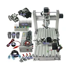 400 Вт LY мини DIY CNC 3020 4020 металлический алюминиевый фрезерный станок настольный 3-5 осевой гравировальный станок по дереву гравировальный станок