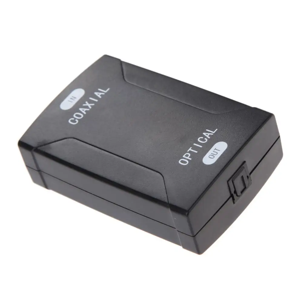 Коаксиальный RCA коаксиальный Оптический TOSlink SPDIF цифровой аудио один конвертер