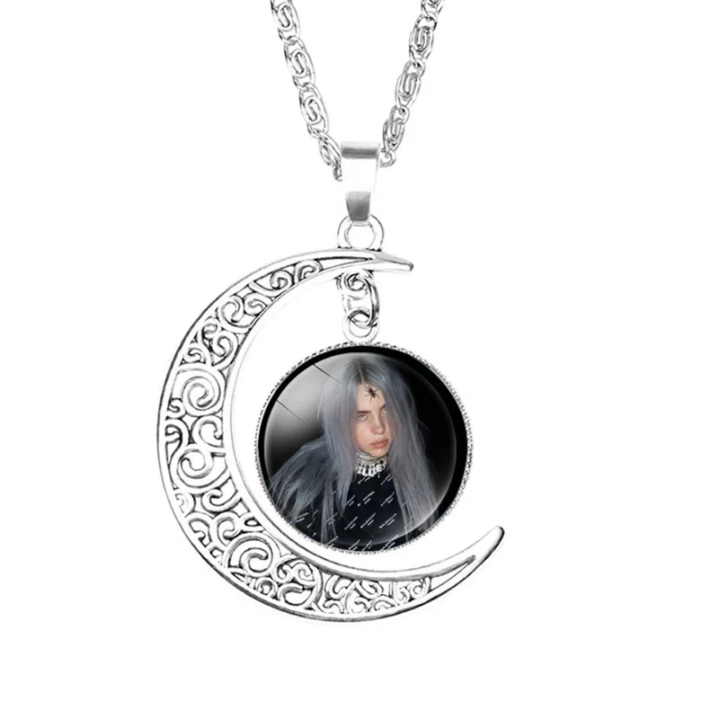 Billie Eilish Popular Necklace Hip-Hop Trendy BAD GUY Do Not Smile At Me Pendant Fans Gift UnisexJewelry Accessorie | Украшения и