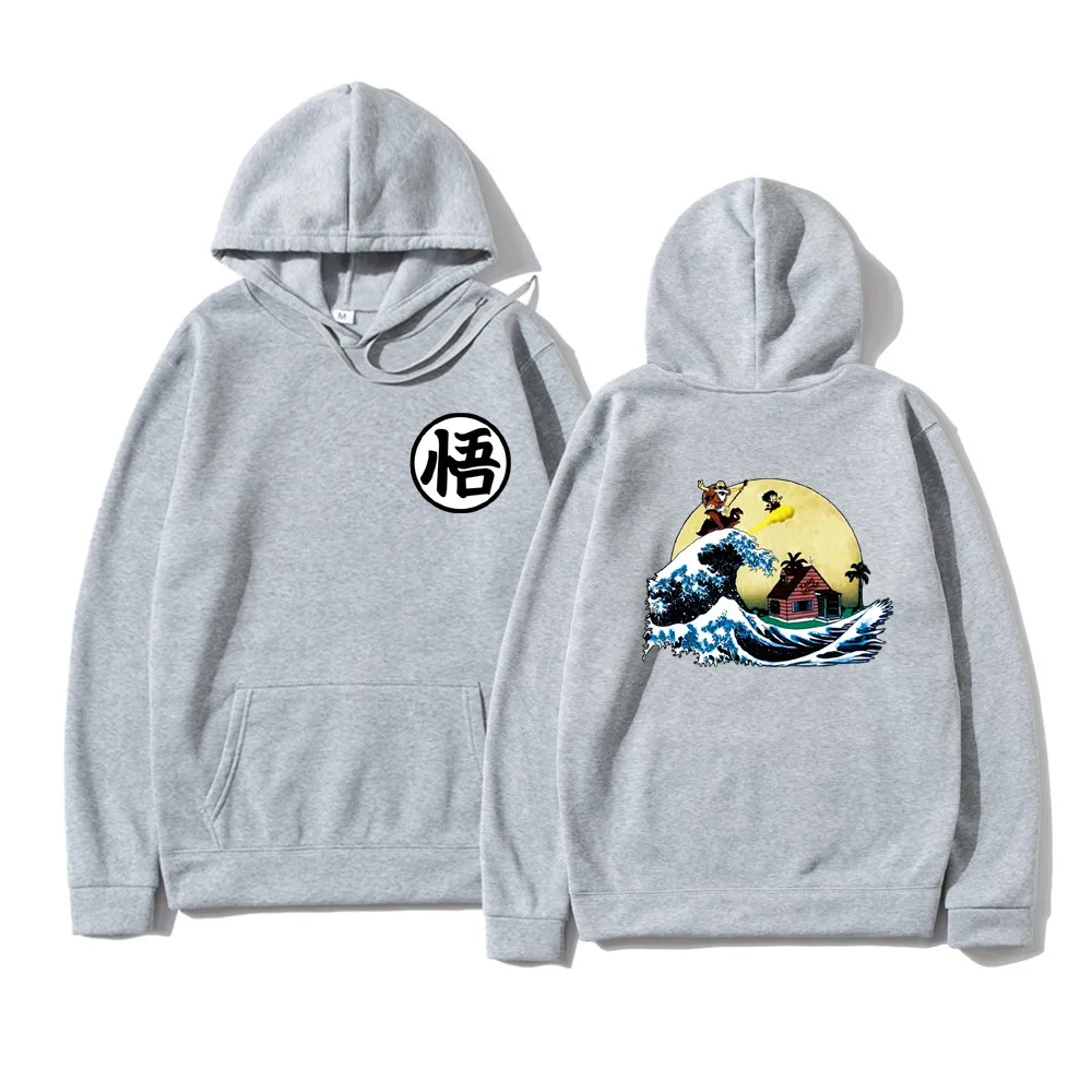 

Multiple styles Japanese Anime hoodie sweatshirt men Print Turtle Goku poleron hombre Streetwear sudadera hombre Tops pullover
