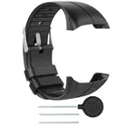 Силиконовый сменный ремешок для часов Polar M400 M430, спортивный браслет, Ремешки для наручных часов, аксессуары для умных часов, устройства, однотонный