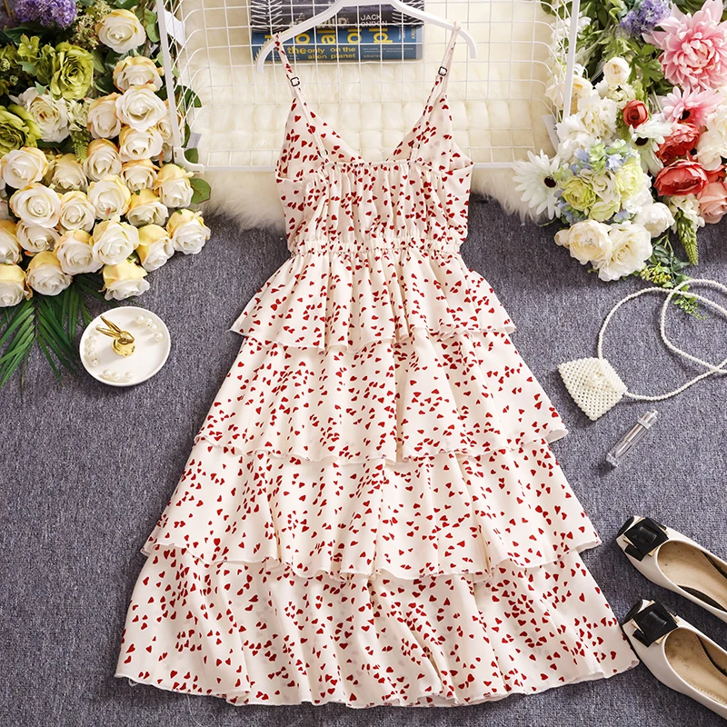 2020 женское летнее бальное платье с v-образным вырезом без рукавов на бретелях