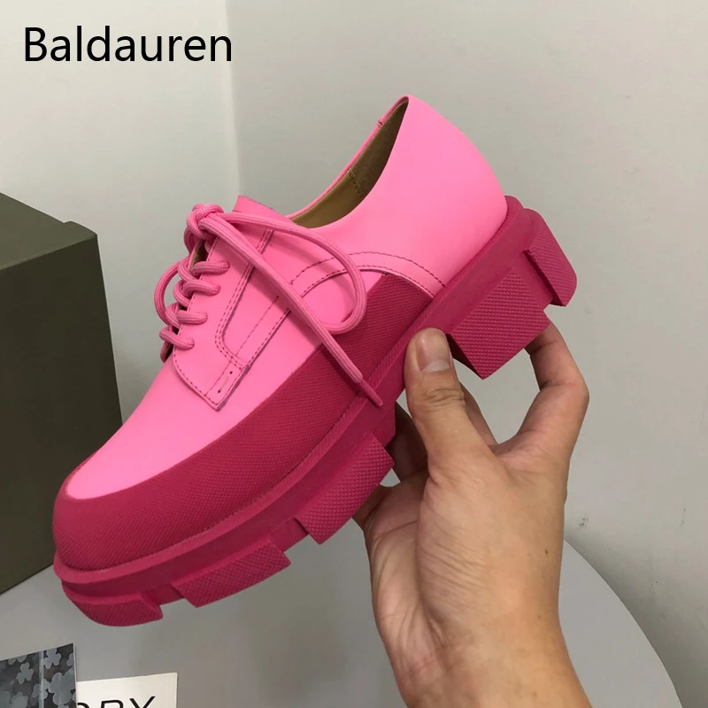 

Женские туфли-лодочки из натуральной кожи, на платформе