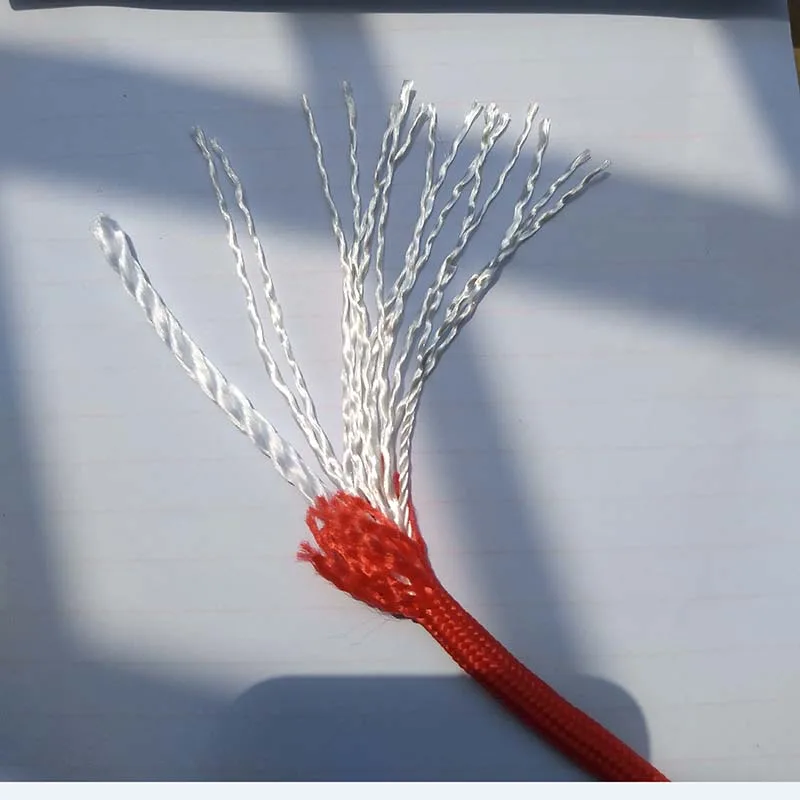 Плетеная нейлоновая веревка полипропиленовый шнур 4 7 мм 10 м 16 ядер для