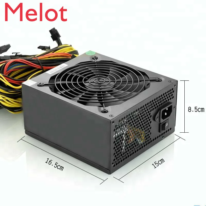 

JQ HRC Power Manufacturer Whosale 1800w PSU 110v-240v ATX Power Supply