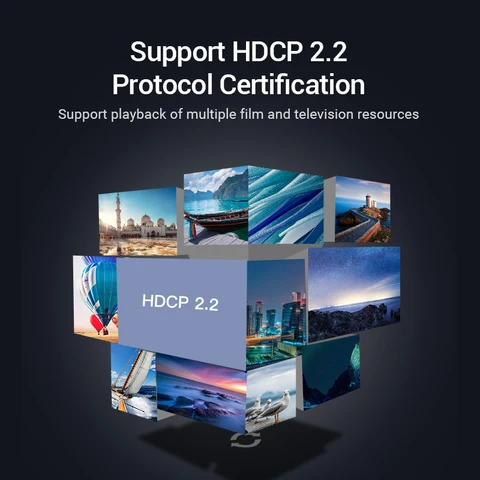 Переключатель HDMI Vention 3x1 HDMI 2.0 4K/60Гц