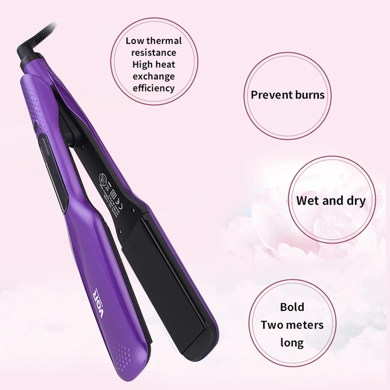 Выпрямитель для волос VGR 5 режимов регулировка температуры керамический