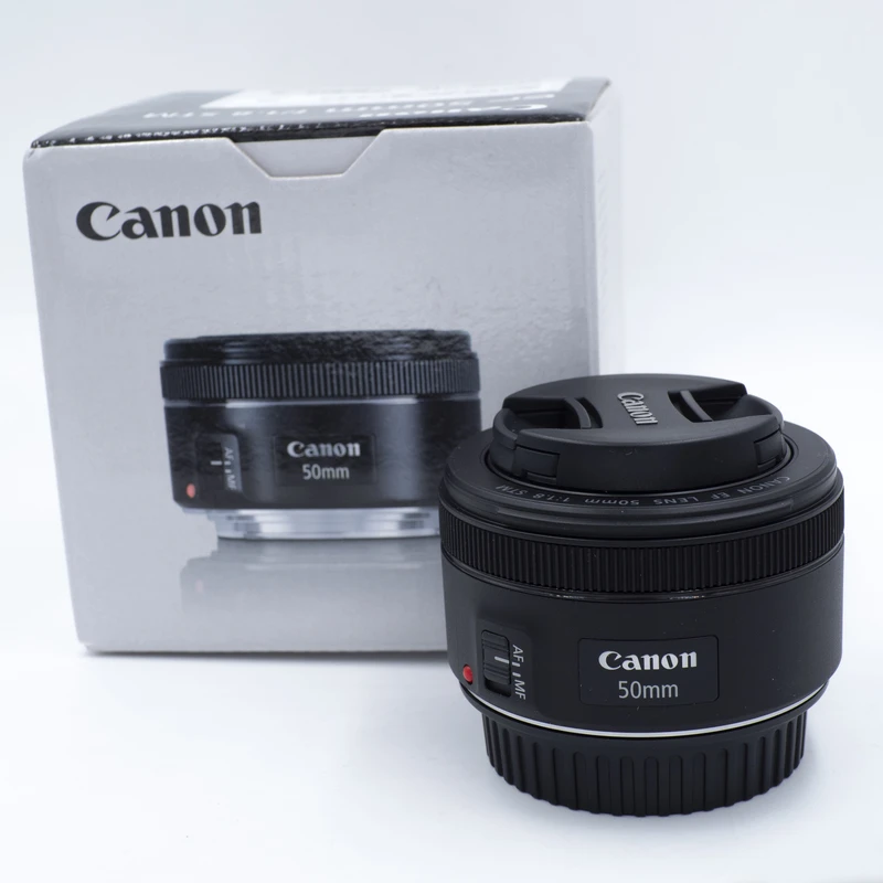 Объектив Canon 50 1 8 EF мм f/1 STM Стандартный объектив Объективы для цифровой зеркальной