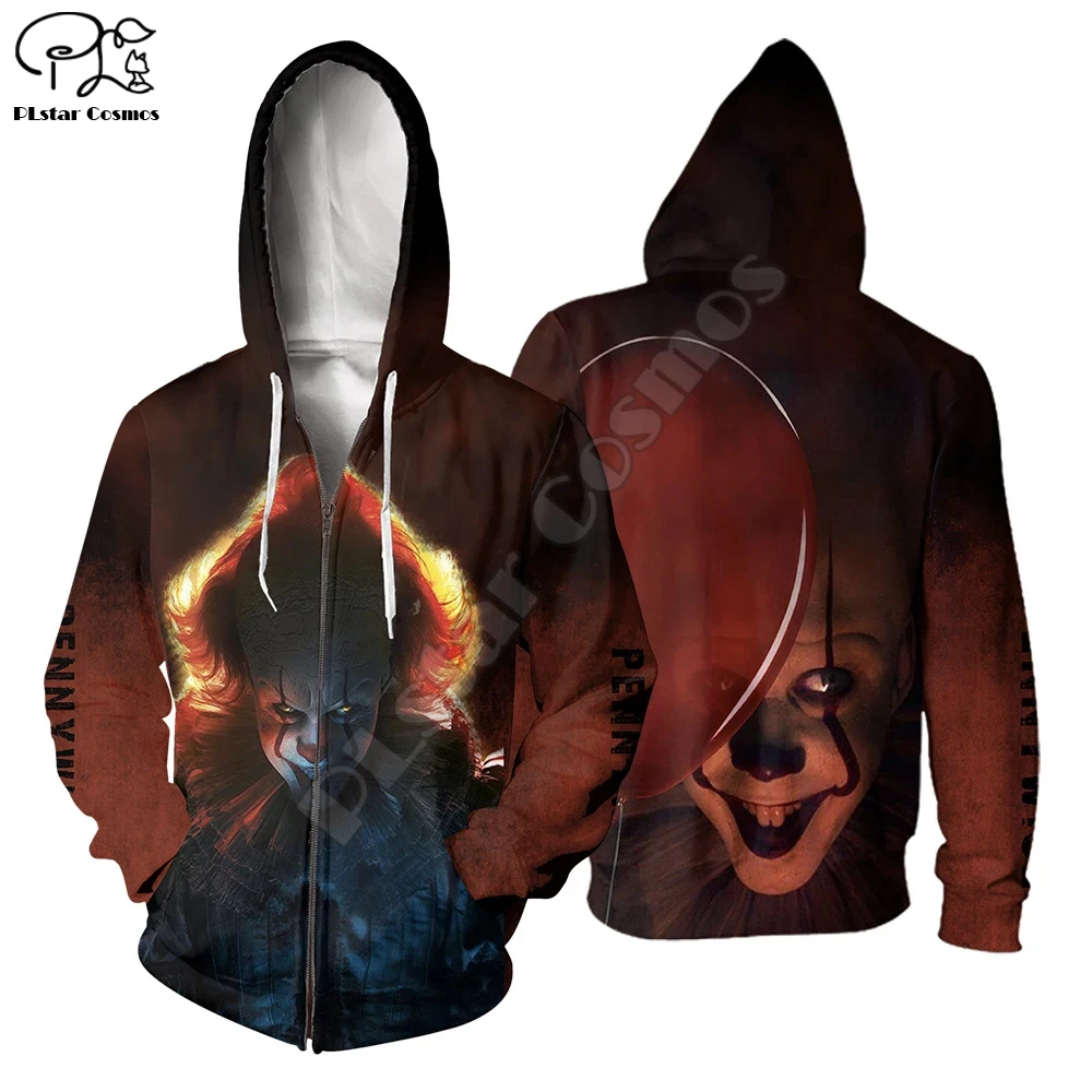 

PLstar Cosmos Halloween Nightmare before Christmas jack skellington Michael Myers Men/Women 3Dprint Hoodies Funny Pullover A-2