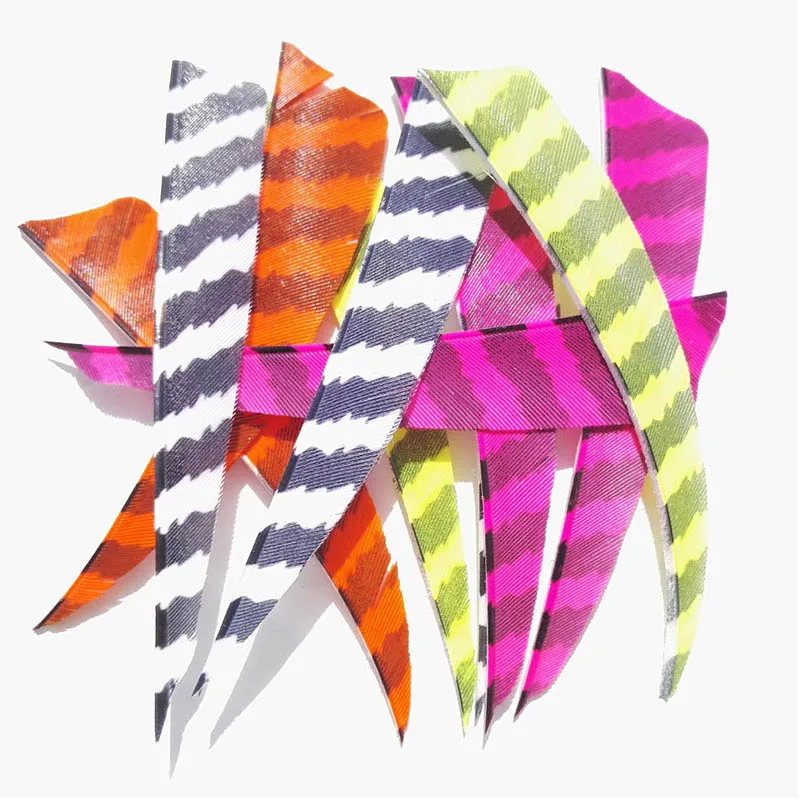 

30/50pcs 4" Arrow Feather Natural Turkey Fletching Shield Cut Vane for Archery Sports Hunting Entertainment Shooting Accessories