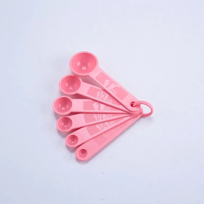 10 шт. розовый экологический пластиковый мерный набор для чашки жареная мерная