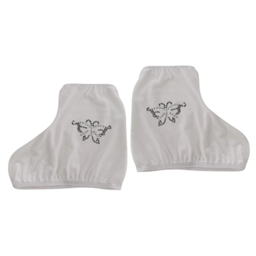 

Figure Ice Skating Boot Covers Warm Velvet Overshoes Protector Sleeve
