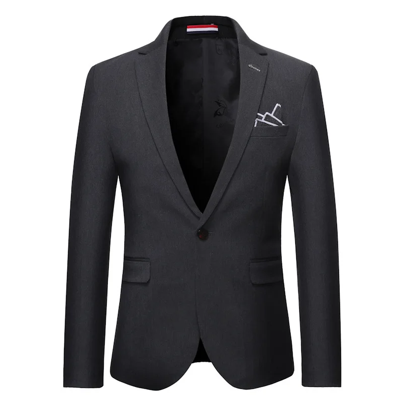 

20 qiu dong with British Korea cultivate morality men's business to pure color suit two piece suit
