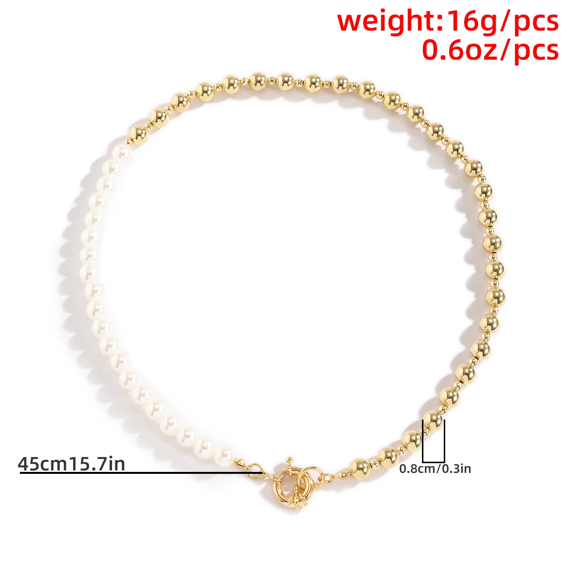 

Gothic Pearl Choker Necklace Gold Color Lasso Pendant For Women Jewelry On The Neck Chain Beaded Chain Necklace Chocker Collares