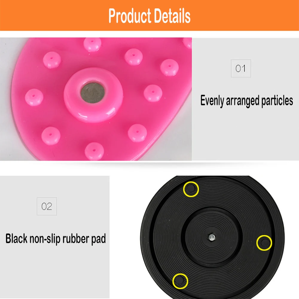 Twisting Waist Board Foot Massage BoardTwisting Abdomen Fitness Equipment Turntable Indoor Sports | Спорт и развлечения