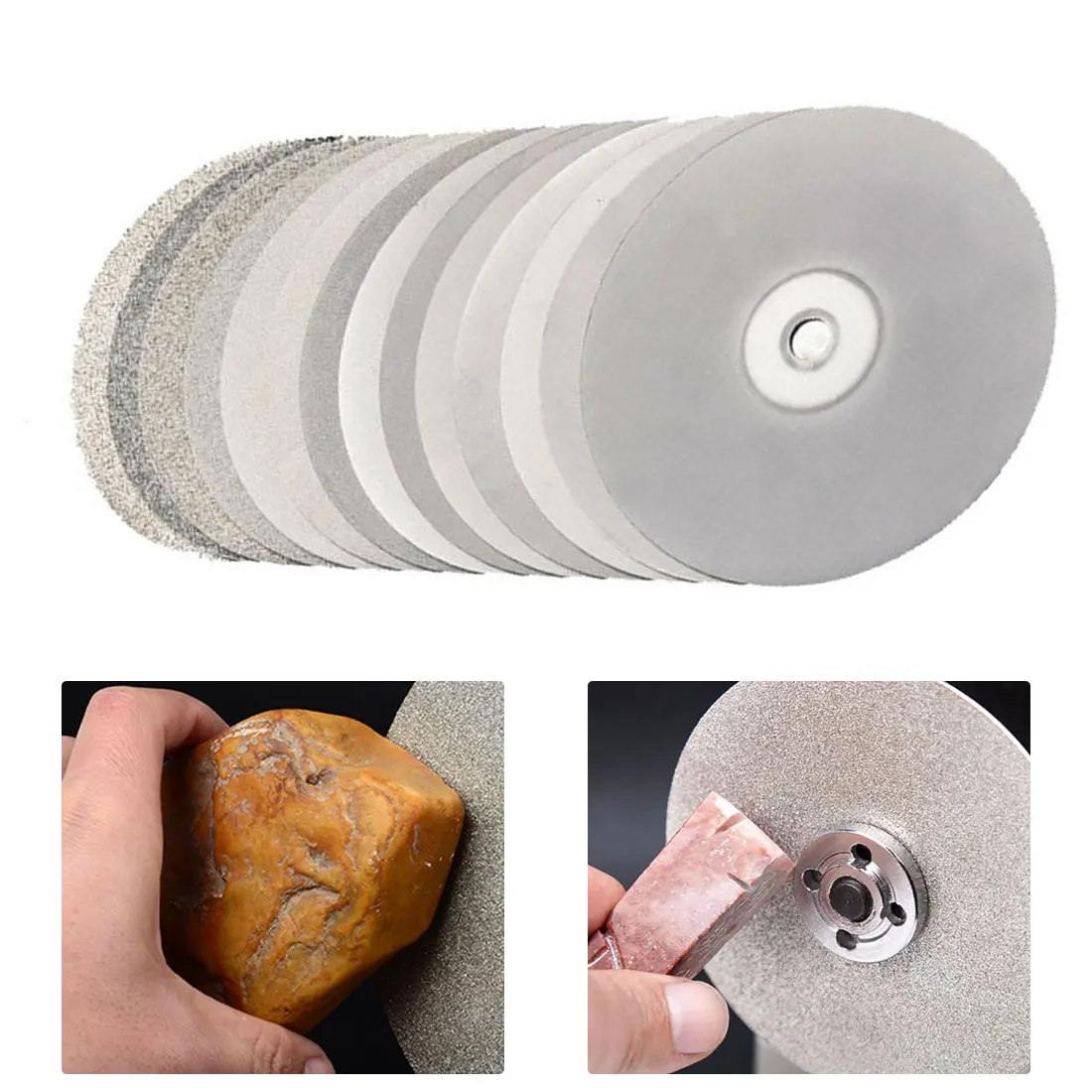 

Односторонний алмазный шлифовальный диск, угловая шлифовальная машина, Нефритовый Полировочный диск 100*16 мм для драгоценных камней/агата/и...