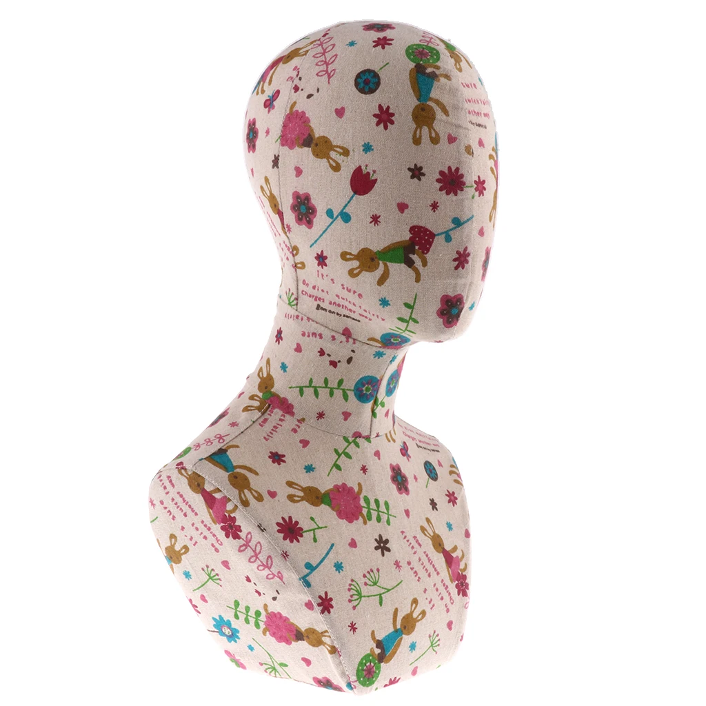 Манекен голова для парика делая дисплей парики очки волосы женский манекен грудь