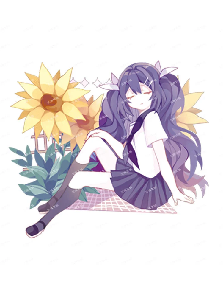 

Journal Masking Tape Pet Character Paper Sunflower Girl Flower New Journal Diy Paste