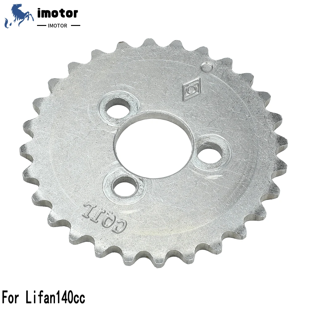 28 Tooth Camshaft Timing Sprocket With Bolt For Lifan 140 140cc 1P55FMJ Horizontal Kick Starter Engines Dirt Pit Bikes Parts |