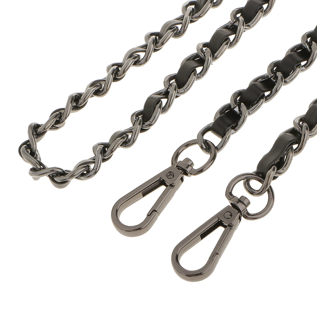 Металлическая кожаная сумка через плечо Замена ремня на цепочке | Дом и сад