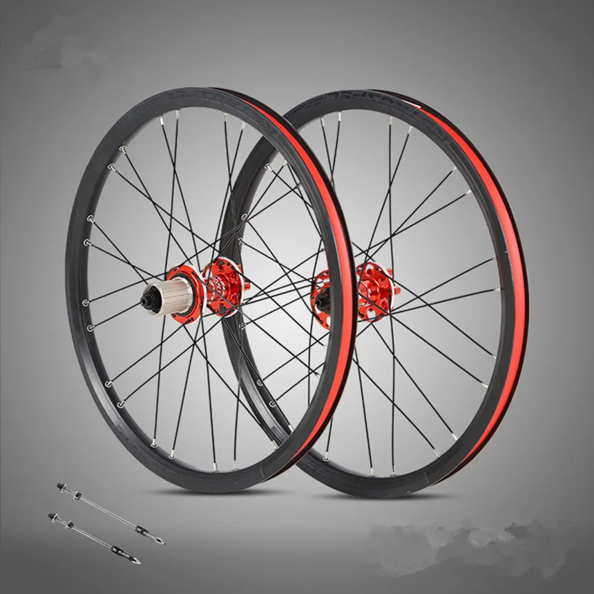 RS MTB Горный BMX 4 герметичный подшипник складной велосипед круглые спицы 24