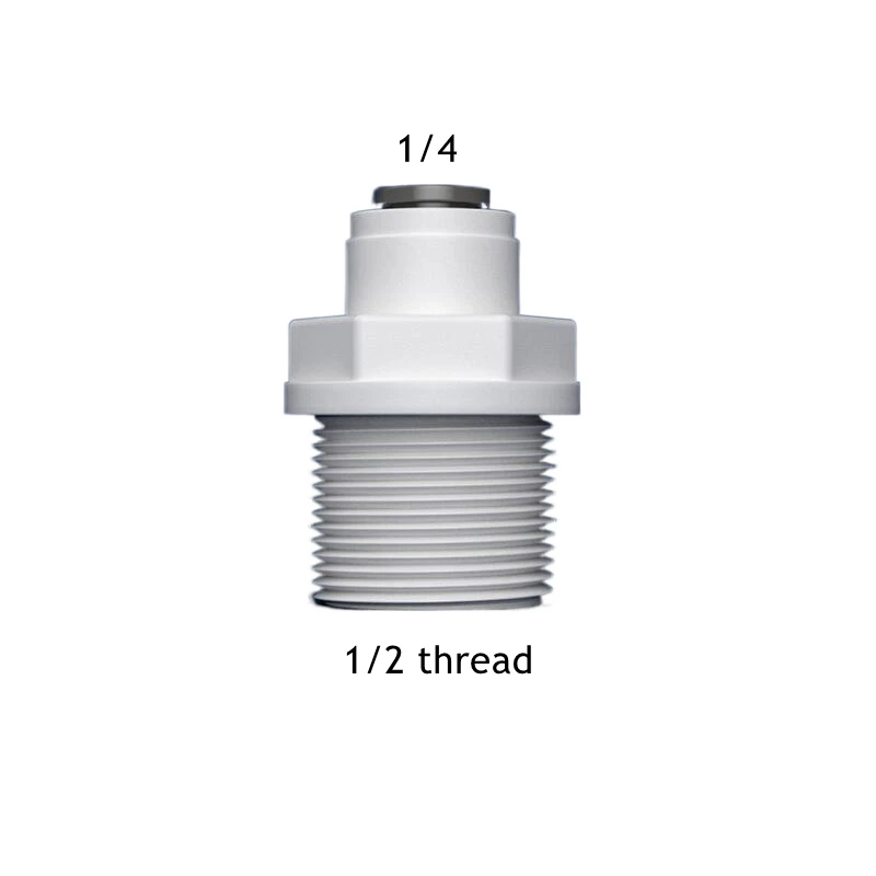 Straight RO Water Fitting 17 Types Male Female Thread 1/4 3/8 Coupling Hose PE Pipe Connector Water Filter Reverse Osmosis Parts images - 6