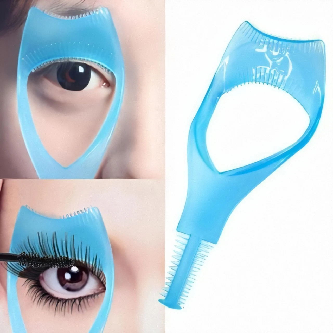 

1pcs 3 In 1 Shield Guide Guard Lash Curler Eyelash Curling Comb Makeup Tools Lashes Cosmetics Curve Applicator Combs Accessories
