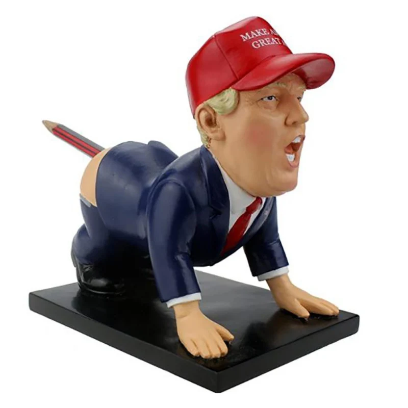 

NEW Pen Holder - Funny Donald Trump White Elephant Gift And Christmas Gift