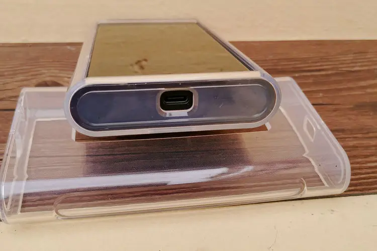 Мягкий прозрачный чехол из ТПУ с кристаллами для FiiO M15|Бамперы| |