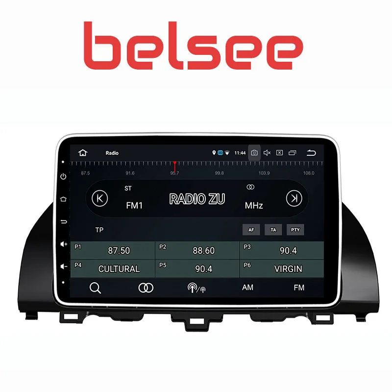 Автомагнитола Belsee PX6 сенсорный экран 10 1 дюйма Android GPS для Honda Accord поколения 2018 2019