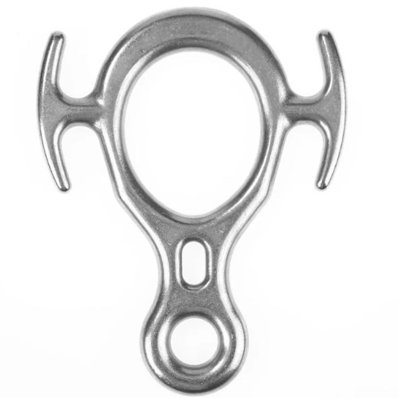 8 Форма спуска открытый скалолазание карабины Abseiling горные кольца для