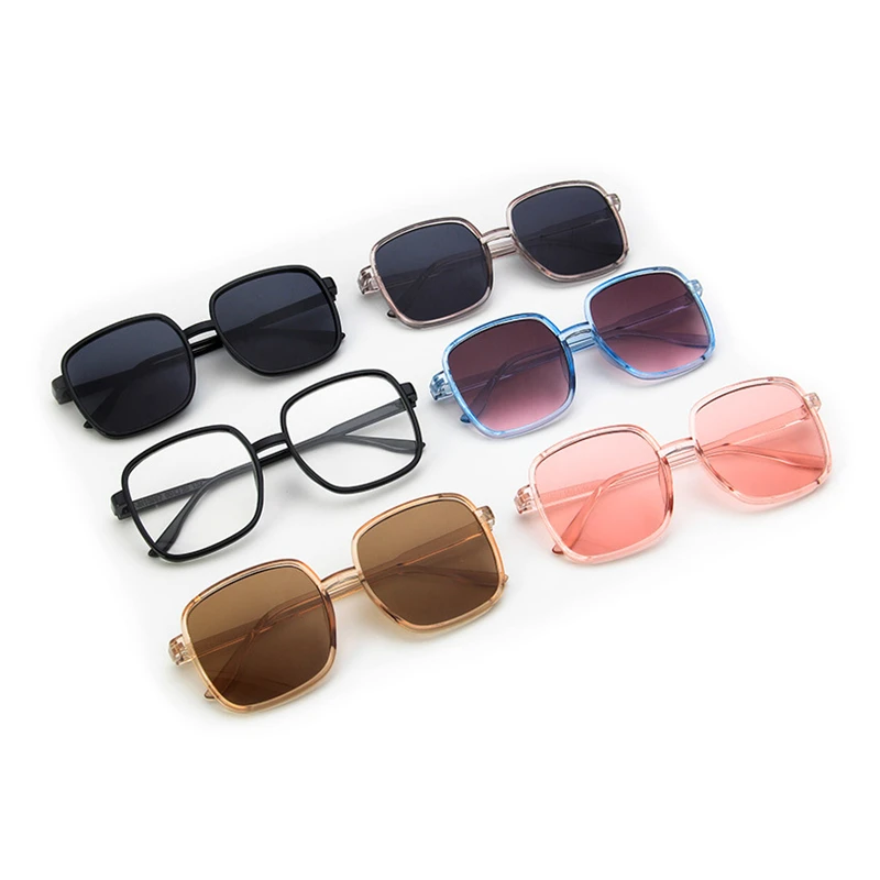 2019 новая квадратная оправа Винтажные Солнцезащитные очки женские большие