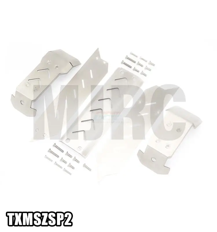 AJRC RC автомобиль TRAXXAS 89076 4 1/10 maxx бампер шасси бронированная защита