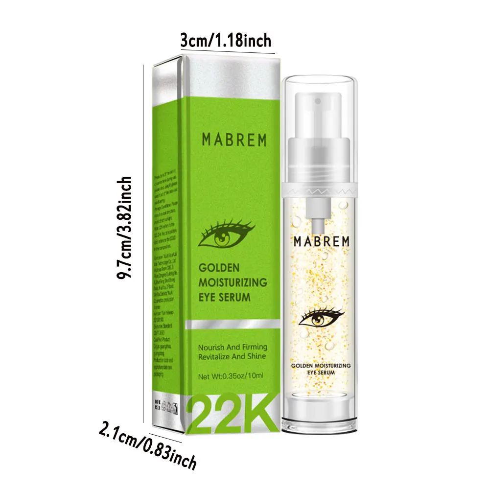 

10ML Eye Serum Anti-Wrinkle Anti-Age Eye Moisturizer Cream Eye Care For Remove Wrinkles Dark Circles Against Puffiness Bags
