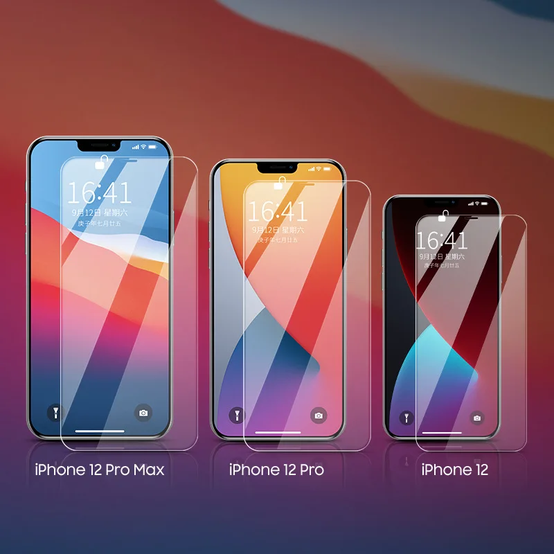 

3pcs Tempered Glass for For iPhone 12 Pro Max 2020 Protection Screen Protector Guard Film For iPhone 12Pro Max