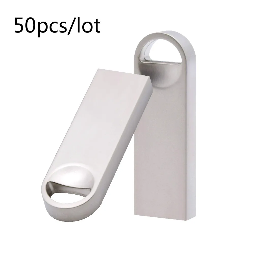 Флеш накопитель USB 50 шт./лот с бесплатным пользовательским логотипом быстрая