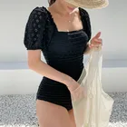 Женский слитный купальник 2021, однотонный купальник, женский купальник, бикини с пуш-ап, монокини, сексуальный слитный купальник с пуш-ап