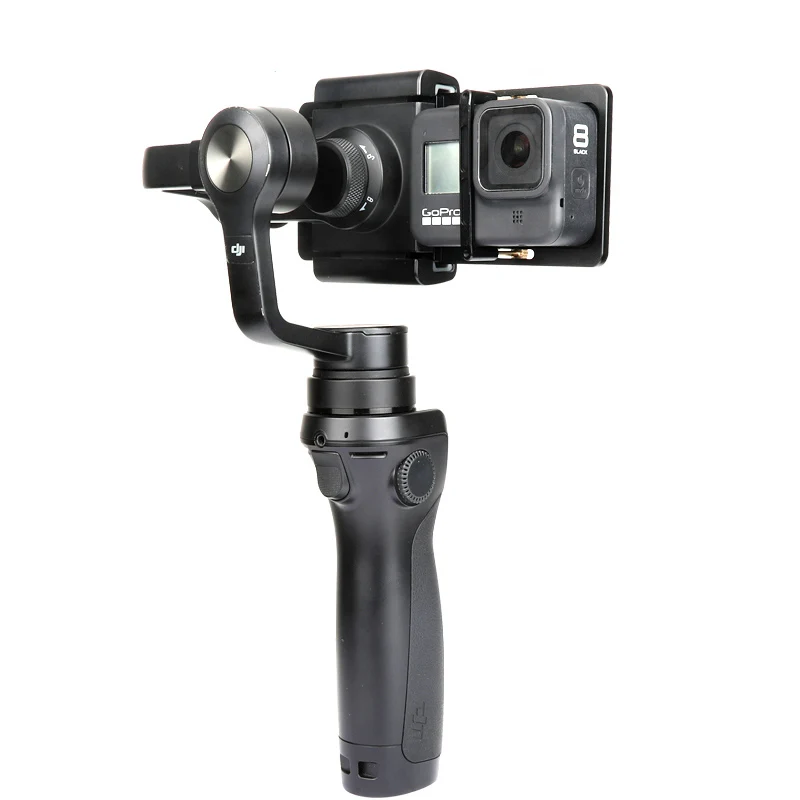 Шарнирный адаптер стабилизатор для экшн камеры Gopro Hero 8 7 6 5 SJCAM Yi 4K DJI OSMO Feiyu