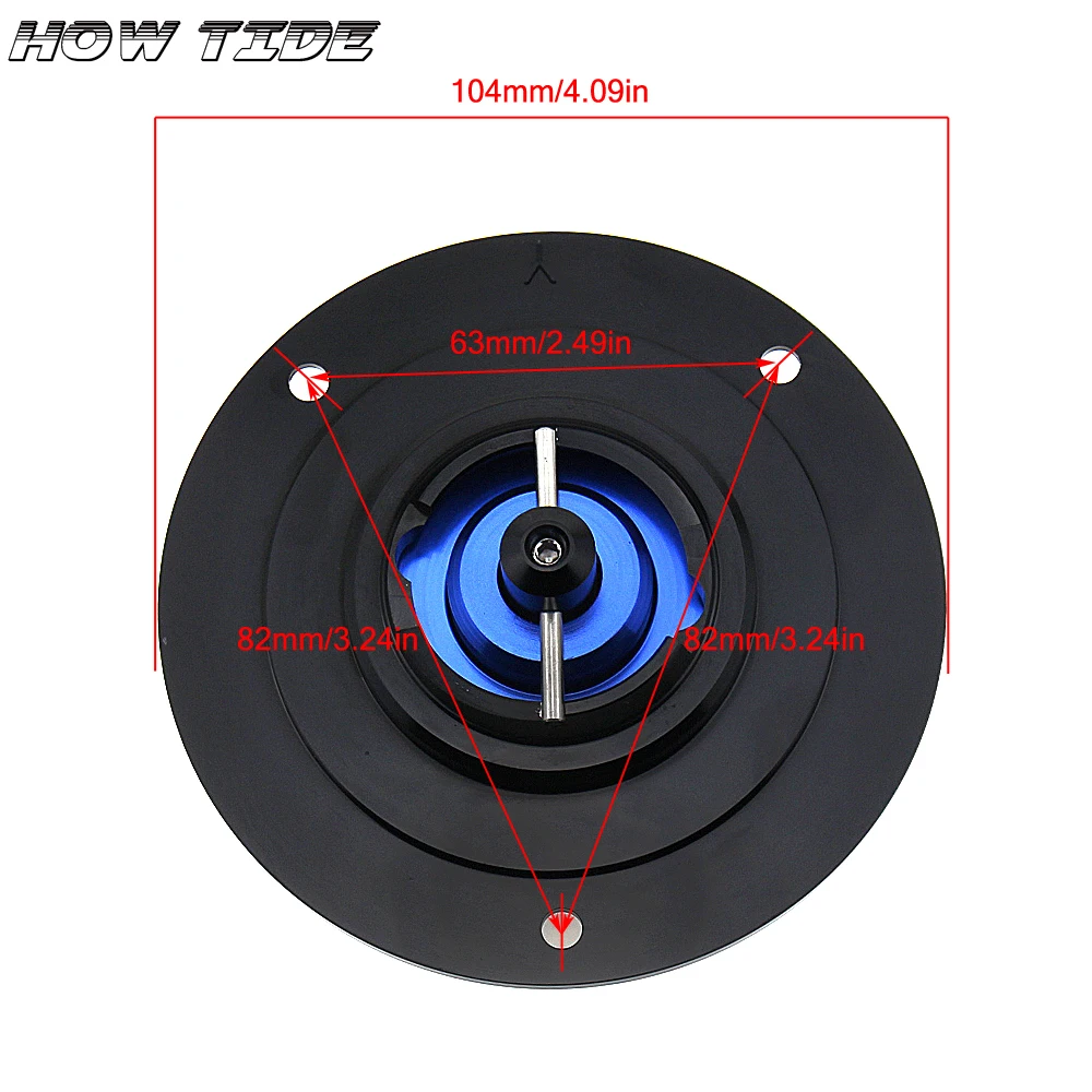 Алюминиевые бесключевые аксессуары для мотоциклов с ЧПУ крышка бензобака
