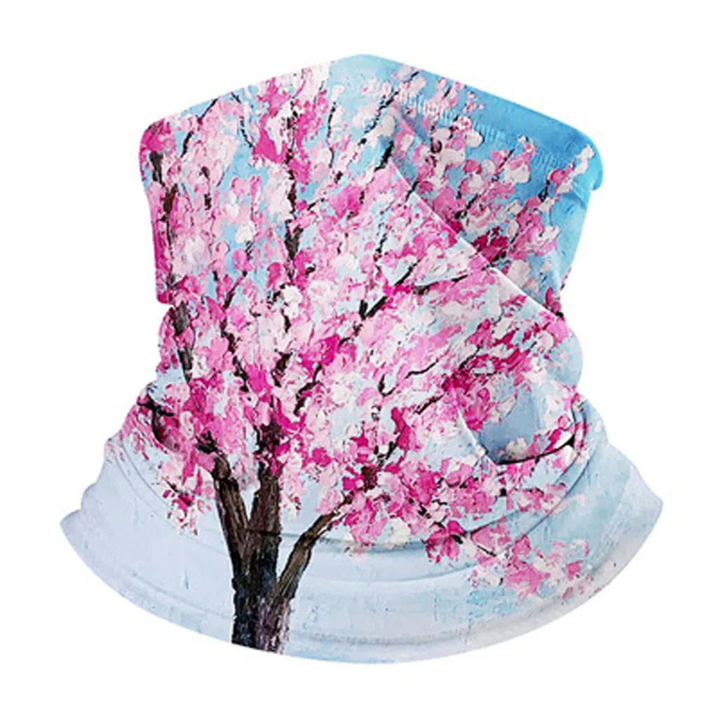 Принт для велоспорта мотоцикла головной убор моющийся шарф шейный платок теплые