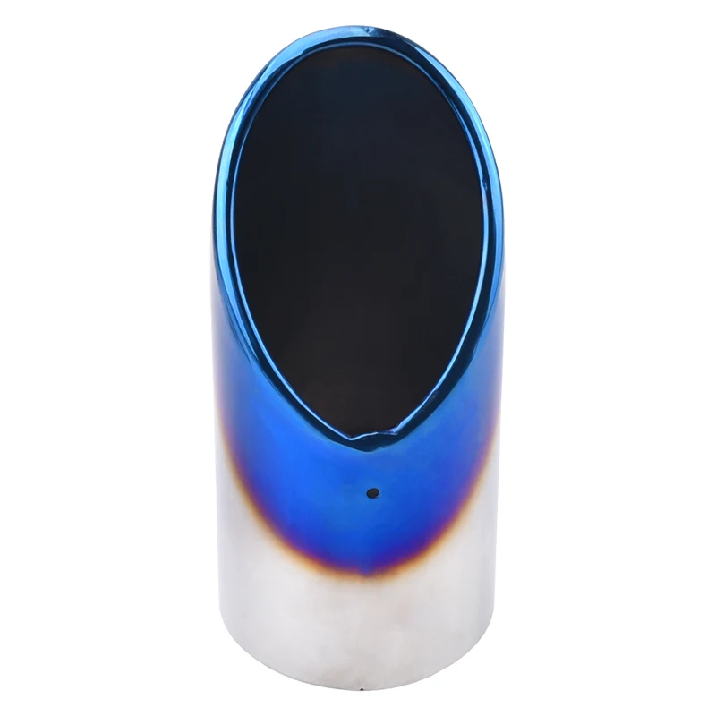 

For Toyota Corolla Corolla Fox Exhaust Tip 1PC Car Exhaust Muffler Tip Satinless Steel Pipe Silver Muffler Echappement Voiture