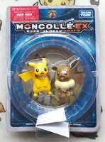 takara tomy genuine pokemon esp 10 pikachu eevee out of print limited rare action figure model toys