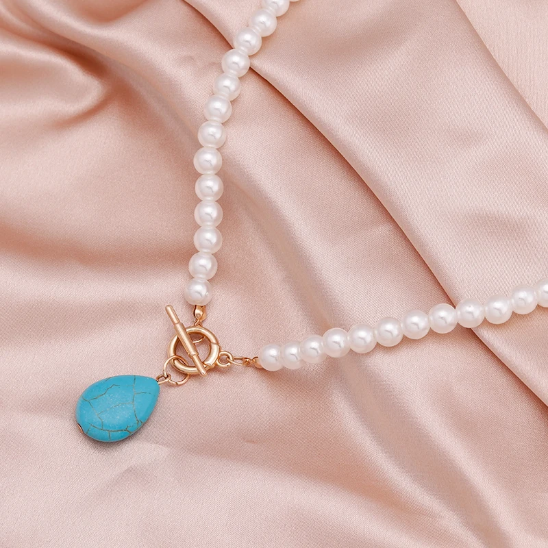 Богемные бусины из натурального камня капли воды фотоподвески для женщин